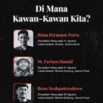 Laporan KontraS menyebut, setelah aksi 25–31 Agustus 2025 ada 3 orang warga yang masih hilang hi