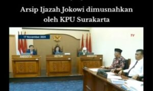 arsip ijazah jokowi dimusnahkan oleh kpu surakarta