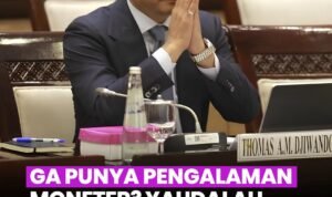 Thomas Djiwandono secara terbuka mengakui satu hal yang jarang diucapkan pejabat publik, ia tida