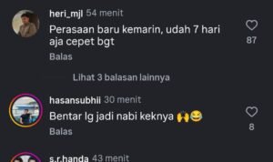 Tahlilan di rumah jokowi