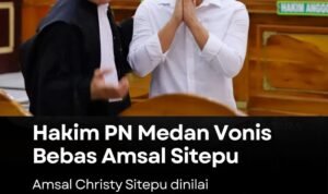 amsal sitepu vonis bebas