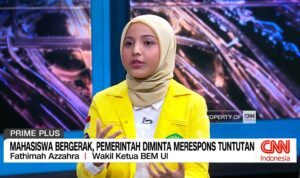 Fatimah Az-zahra Wakil BEM UI