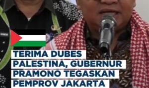 pramono anung palestina