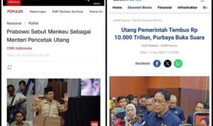 utang prabowo-