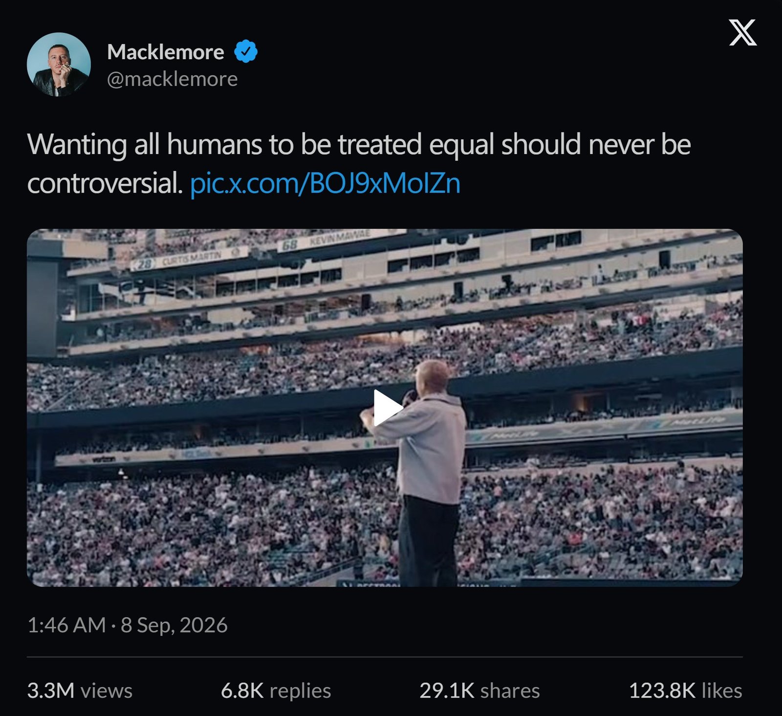 Post by Macklemore