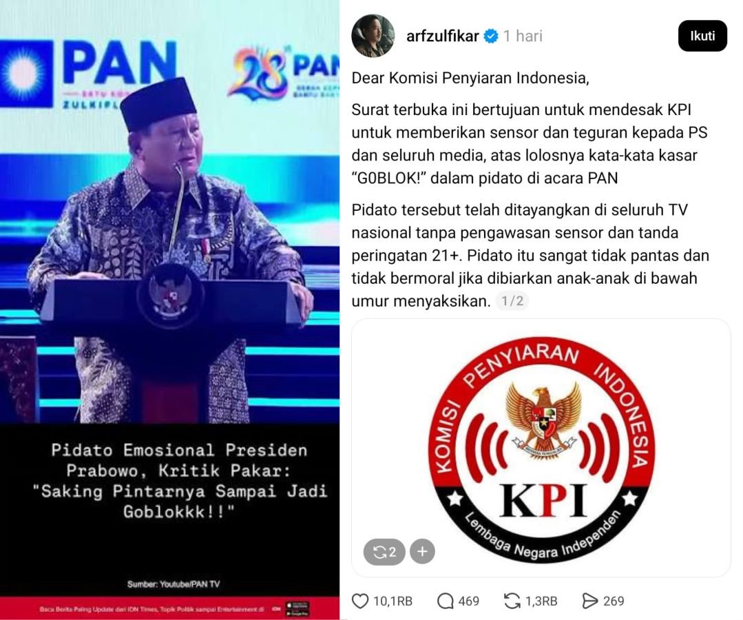 pidato presiden goblok