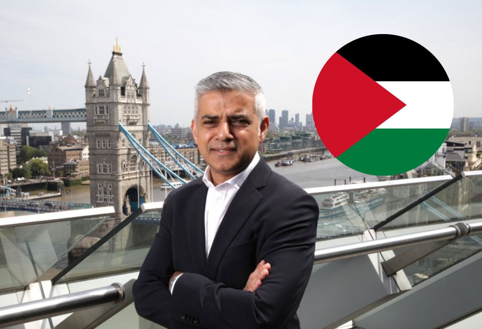 sadiq khan palestine