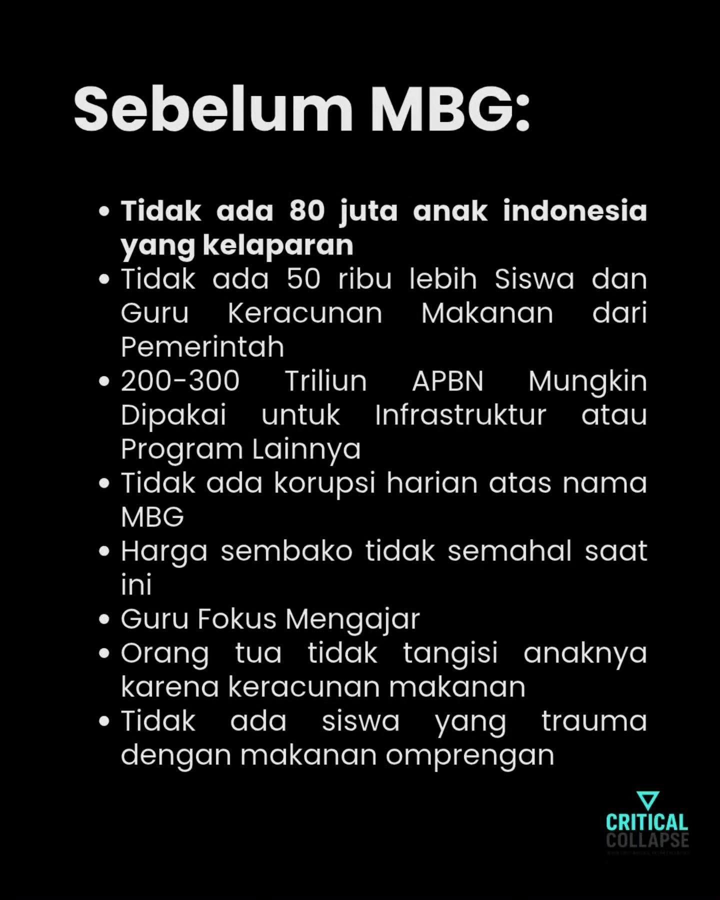 sebelum MBG