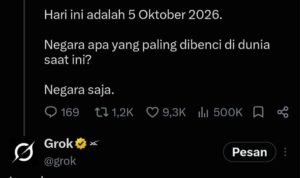 ISRAEL NEGARA YANG PALING DIBENCI DI DUNIA_grok