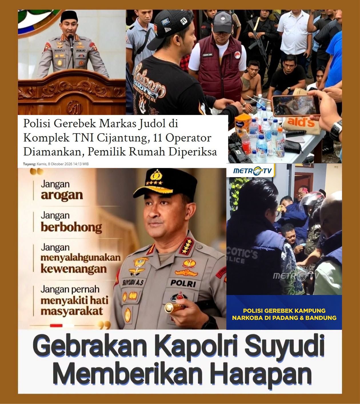 gebrakan kapolri suyudi
